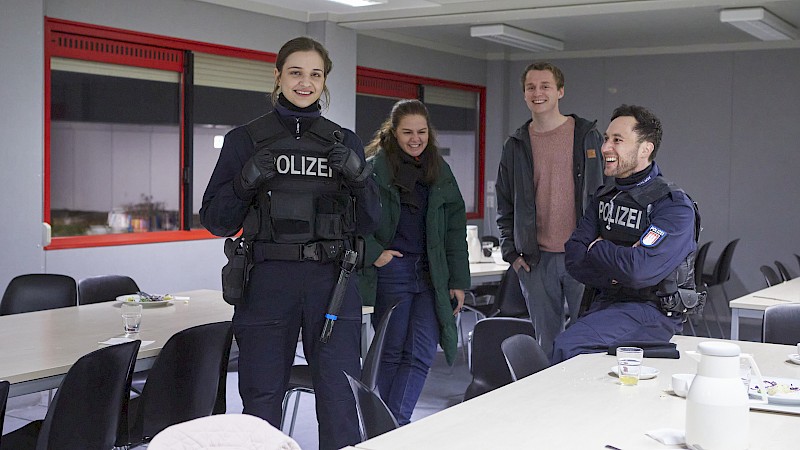 The police drama "Am Ende der Worte" was made as part of the Nordlichter funding program. Copyright: Alena Sternberg/Klinkerfilm | MOIN Filmförderung
